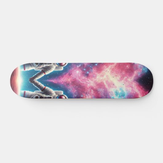 Astronauten Galaxy Skateboard Deck (Horizontaal)