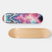 Astronauten Galaxy Skateboard Deck (Horizontaal)