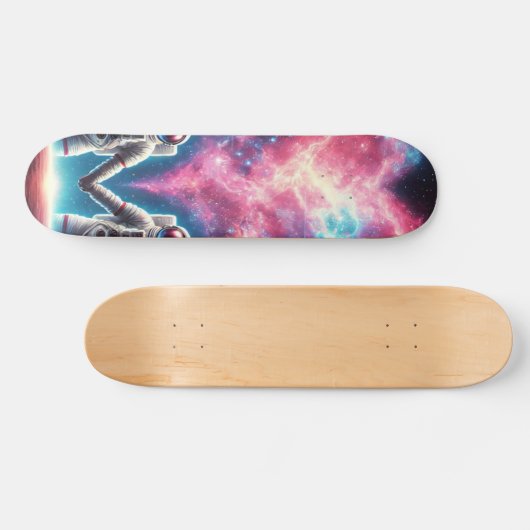 Astronauten Galaxy Skateboard Deck (Horizontaal)