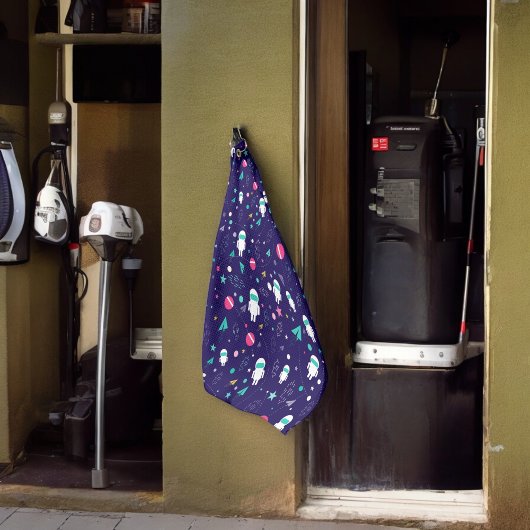 astronauten golfhanddoek