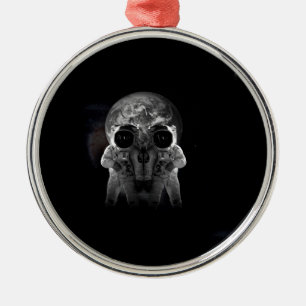 astronauten metalen ornament