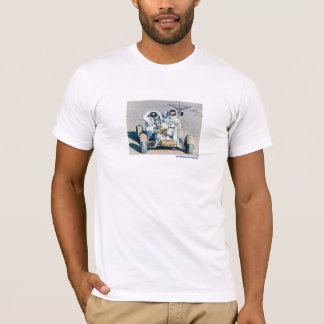 Astronauten op Rover T-shirt