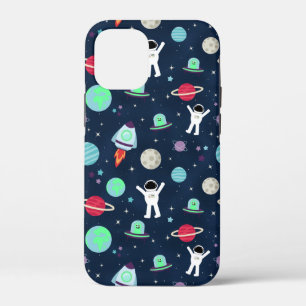 Astronauten Planeten Raketten en Buitenaardse Weze Case-Mate iPhone Case