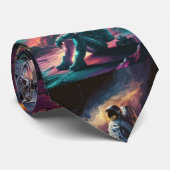 Astronauten Stropdas (Opgerold)