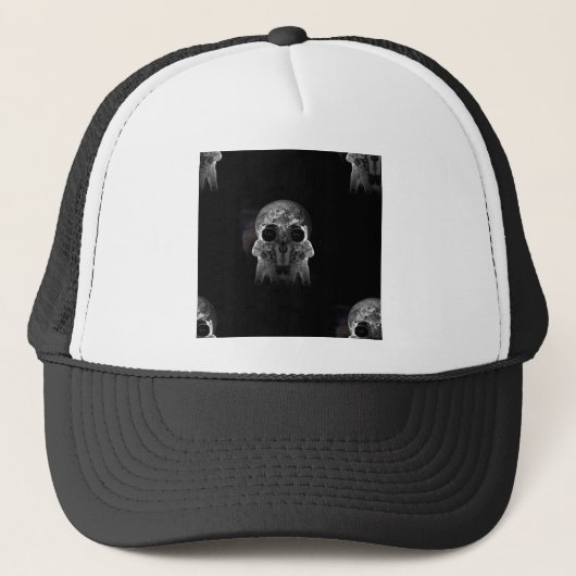astronauten trucker pet (Voorkant)