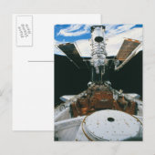 Astronauten van de Space Shuttle Briefkaart (Voorkant / Achterkant)