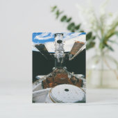 Astronauten van de Space Shuttle Briefkaart (Staand voorkant)