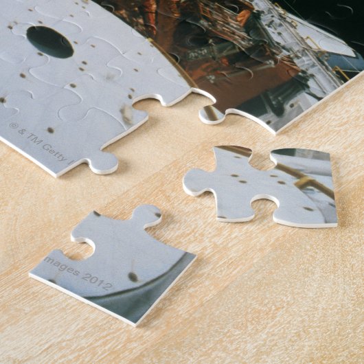 Astronauten van de Space Shuttle Legpuzzel (Zijkant)