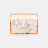 Astronauten zetten weerapparatuur op Mars in. Post-it® Notes (Voorkant)