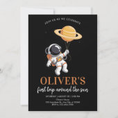 Astronautenfeest Kaart (Voorkant)