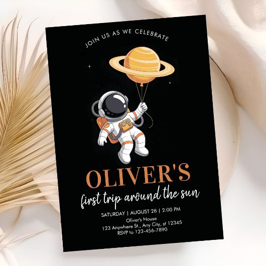 Astronautenfeest Kaart