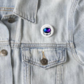 Astronautenhelmsticker Ronde Button 3,2 Cm (In situ)