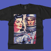  astronautenillustratie t-shirt