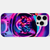 astronautenkat Case-Mate iPhone case (Achterkant (horizontaal))