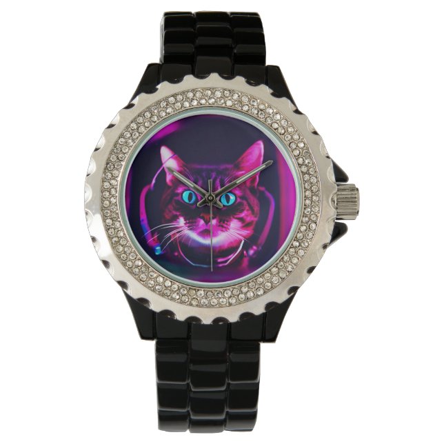 astronautenkat horloge (Voorkant)