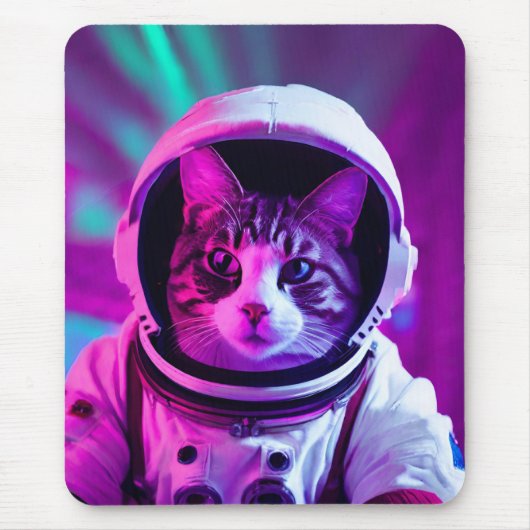 astronautenkat muismat (Voorkant)
