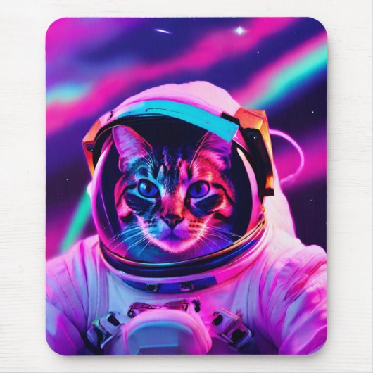 astronautenkat muismat (Voorkant)