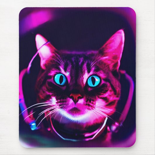 astronautenkat muismat (Voorkant)