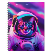 astronautenkat notitieboek (Voorkant)