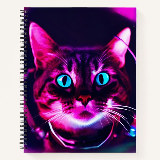 astronautenkat notitieboek (Voorkant)