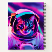 astronautenkat notitieboek (Achterkant)