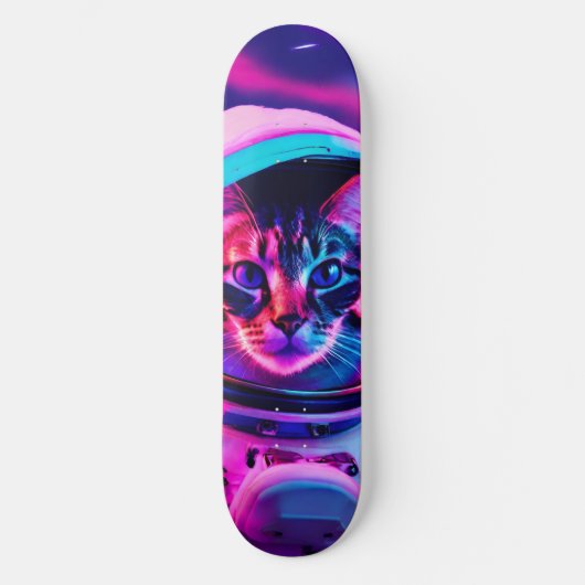 astronautenkat persoonlijk skateboard (Voorkant)