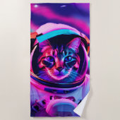 astronautenkat strandlaken (Voorkant)