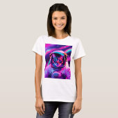 astronautenkat t-shirt (Voorkant volledig)