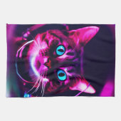 astronautenkat theedoek (Horizontaal)