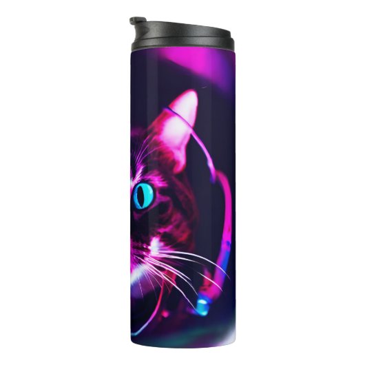 astronautenkat thermosbeker (Geroteerd rechts)