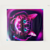 astronautenkat wandkleed (Voorkant (horizontaal))