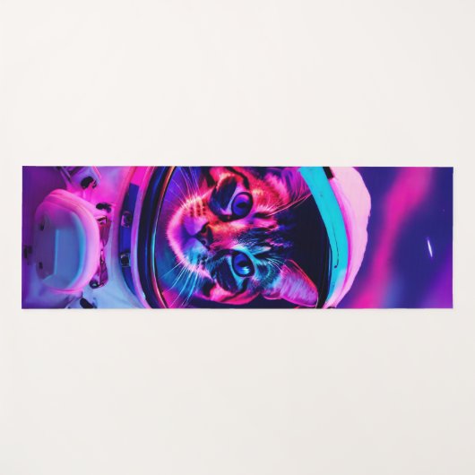 astronautenkat yogamat (Voorkant (horizontaal))