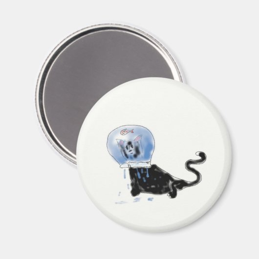 astronautenkeuken magneet (Voorkant / Achterkant)