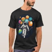 astronautenpartij t-shirt (Voorkant)