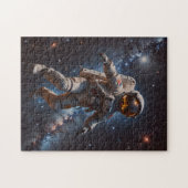astronautenpuzzel legpuzzel (Horizontaal)