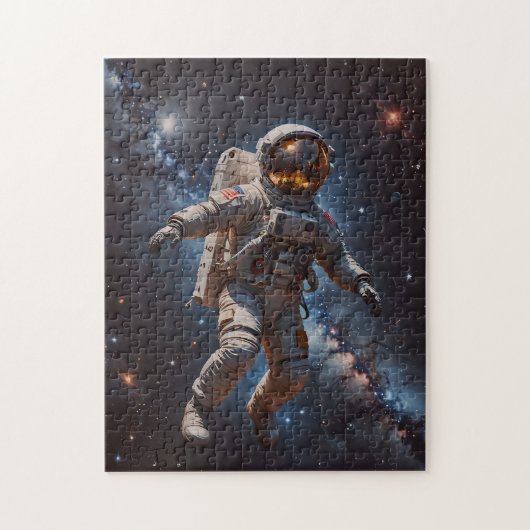 astronautenpuzzel legpuzzel (Verticaal)
