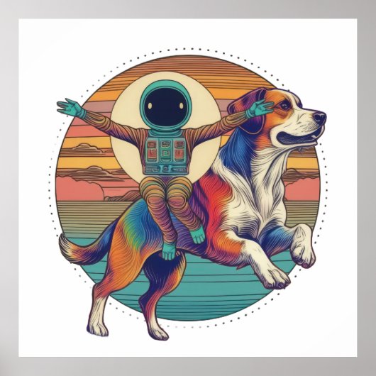 astronautenrit poster (Voorkant)