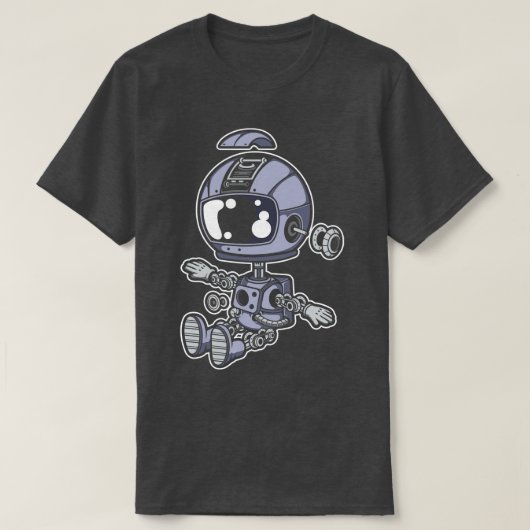 ASTRONAUTENROBOT T-SHIRT (Design voorkant)