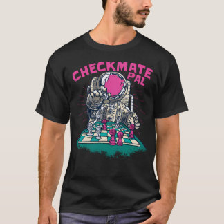 astronautenschaak t-shirt