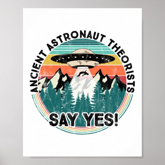Astronautentheoretici zeggen ja - Aliens Long Poster (Voorkant)