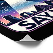 Astronautentheoretici zeggen ja Aliens Premium Poster (Hoek)