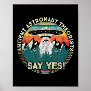 Astronautentheoretici zeggen ja - Aliens Tank Poster