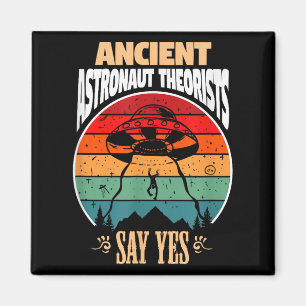 Astronautentheoretici zeggen ja-geschenk voor Astr Magneet