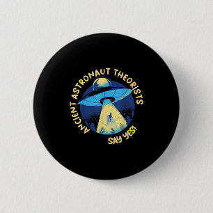 Astronautentheoretici zeggen ja tegen buitenaardse ronde button 5,7 cm