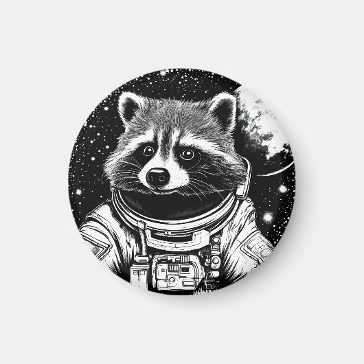 astronautenwasbeer magneet (Voorkant)