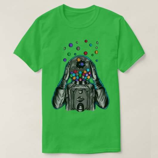 Astronautexplosie T-shirt (Design voorkant)