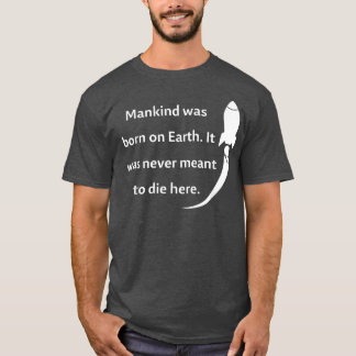 Astronautica, Astronaut, Ruimte, Ruimteschip, Mars T-shirt