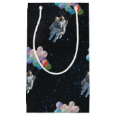 Astronautiestars en ruimtevaardige ballonnen klein cadeauzakje (Voorkant)