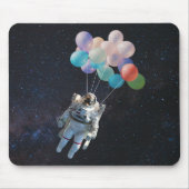 Astronautiestars en ruimtevaardige ballonnen muismat (Voorkant)
