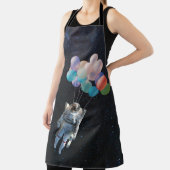 Astronautiestars en ruimtevaardige ballonnen schort (Insitu)